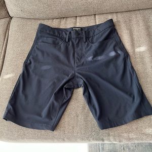 Express Navy Dress Shorts Size 30
